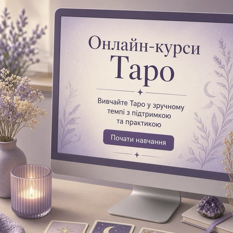 Навчання Таро в онлайн-форматі